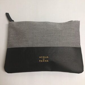 Acqua Di Parma for Air Canada Zip Pouch Amenity Toiletry Bag Travel Case EMPTY